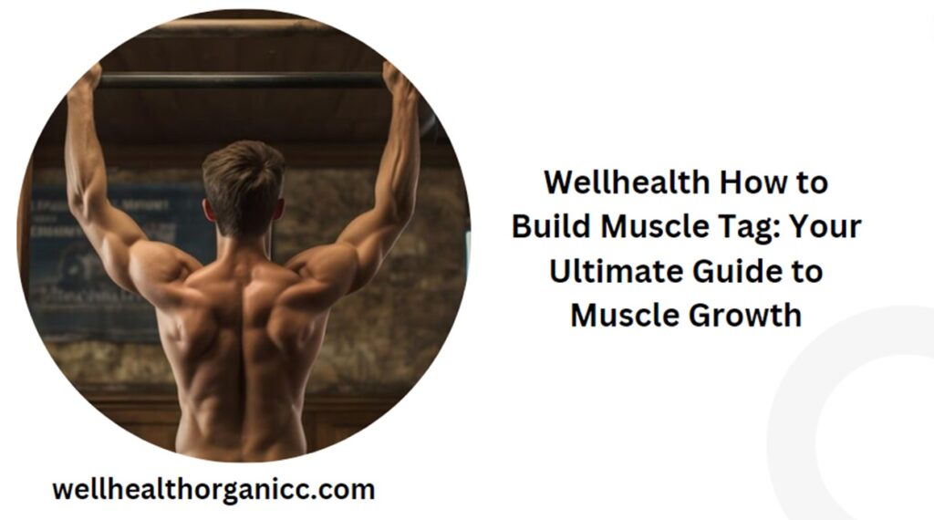 wellhealth how to build muscle tag