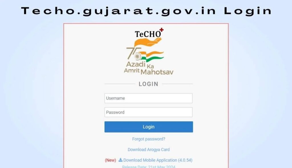 techo.gujarat.gov.in login